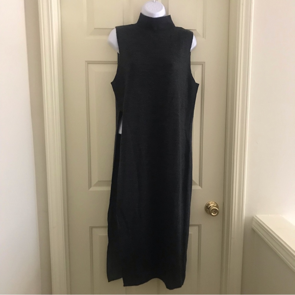 Max Studio Maxi Merino Wool Blend Turtleneck Sweater L - Picture 2 of 8